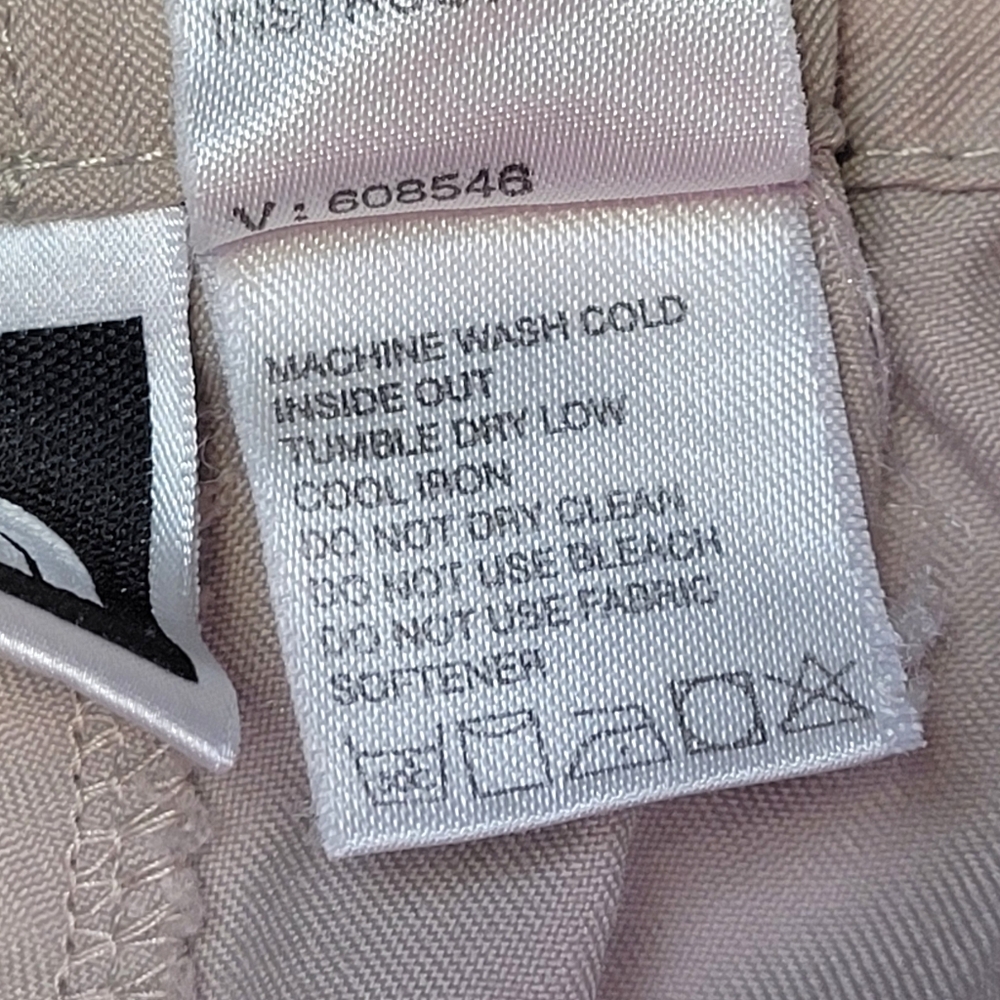 The North Face Cargo Pants Pockets Womens Large (26" Elastic Waist) Beige - Picture 10 of 15